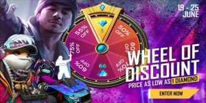 Free Fire Wheel Of Discount Event: Get Items At 1 Diamond