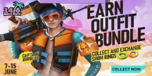 How To Collect Swim Rings A & B In Free Fire Beach Party Event