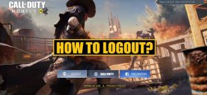 How to Logout from Call of Duty Mobile?