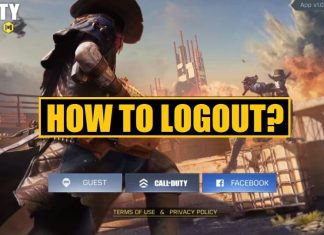 How to Logout from Call of Duty Mobile?
