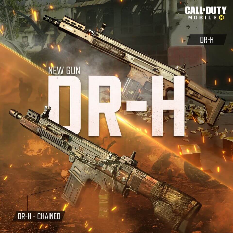 Call Of Duty Mobile Season 8 To Bring A New Gun Dr H Mobile Mode Gaming