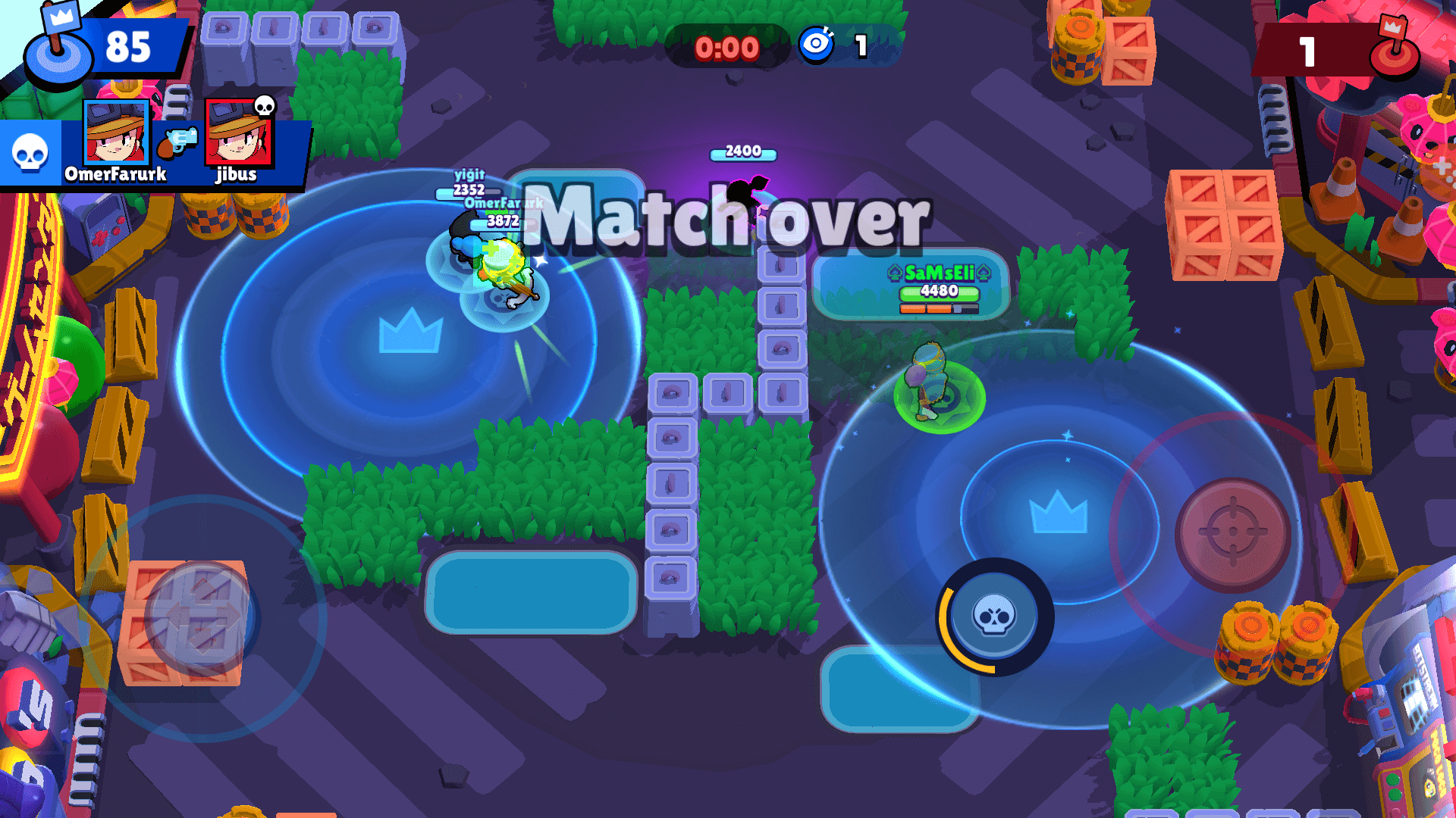 Brawl Stars Hot Zone Best Brawlers & Details Mobile Mode Gaming