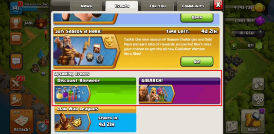 COC Events Schedule 2020 Archives – Mobile Mode Gaming