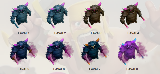 clash of clans dragon level 6