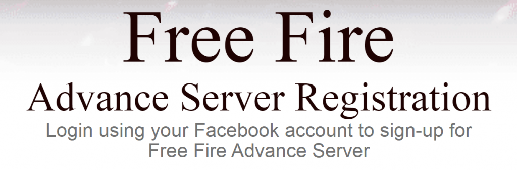 Free fire Advance server, By DEVIL FF