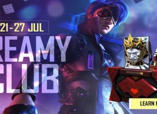 Free Fire Dreamy Club Event Details