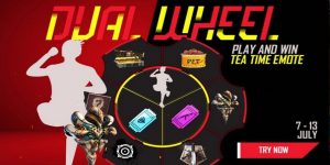 Free Fire Dual Wheel Event Details: How To Win Tea Time Emote & Bloody Skull Backpack