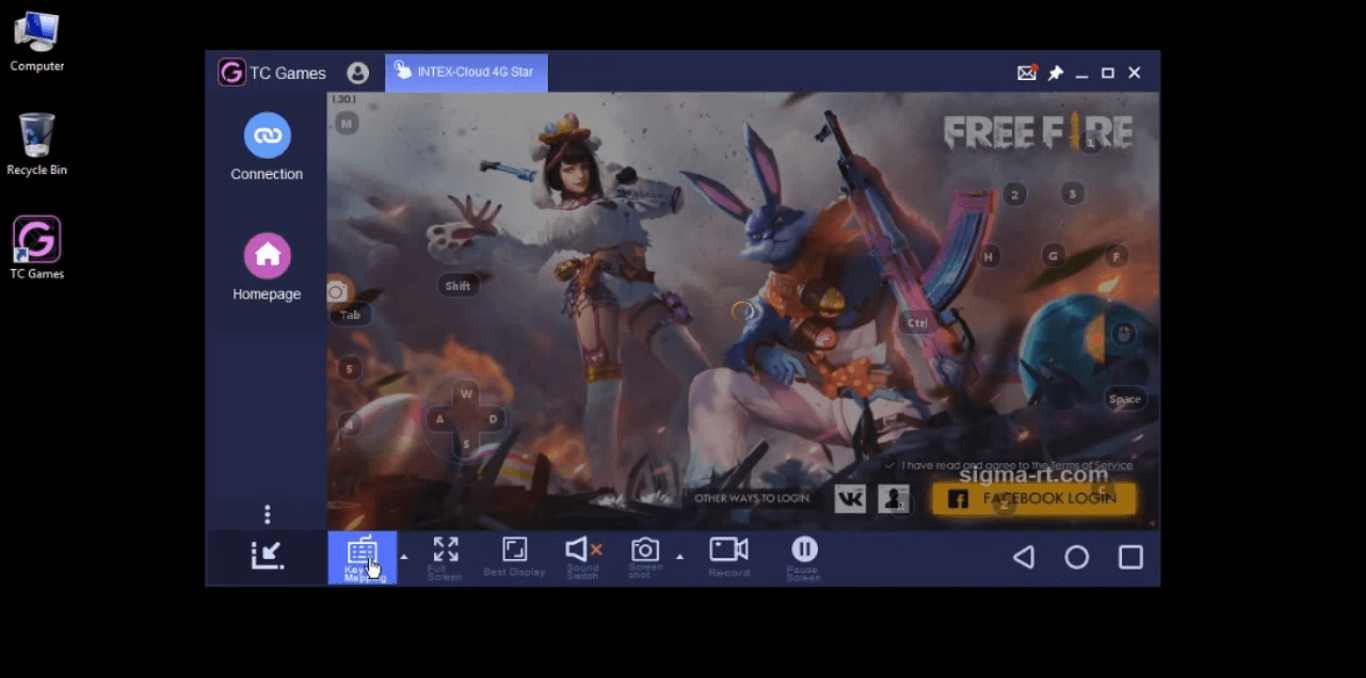 how to install free fire in pc without emulator
