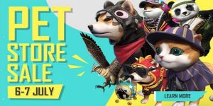 Free Fire Pets, Pet Emotes & Skins Are Available On Up To 50% Discount