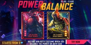 Free Fire Power Balance Event Details: How to Play?