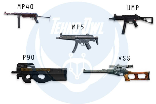 Best SMG Guns In Free Fire