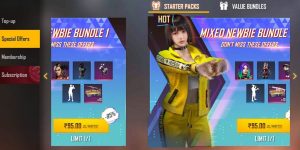 Free Fire Special Offers Brings Combo Packs of Items