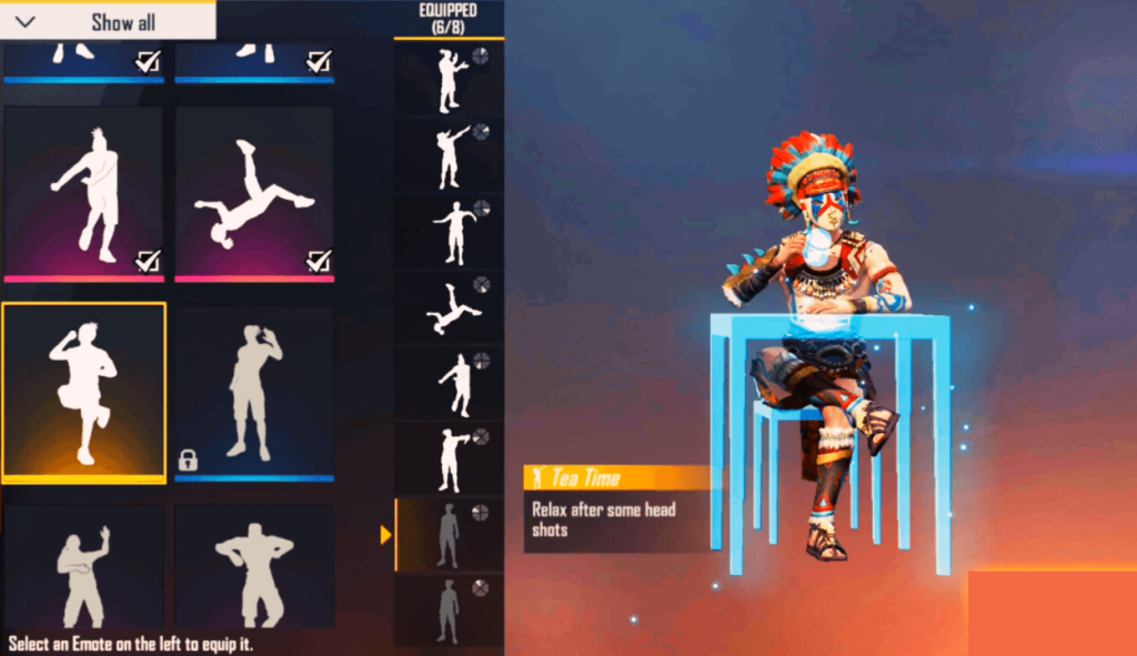 Free Fire Dual Wheel Event Details: How To Win Tea Time Emote & Bloody Skull Backpack