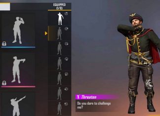 How To Get Free 'Threaten Emote' In Free Fire: Rampage Event Peak Day Reward