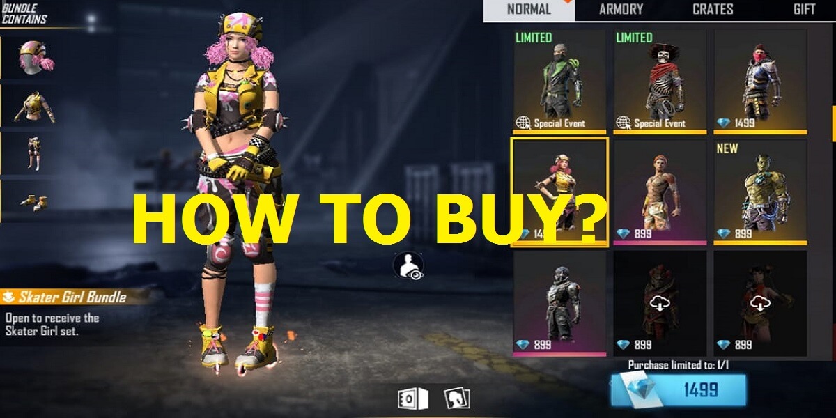 How To Get Bundles Costumes In Free Fire Guide On Buying Bundles Mobile Mode Gaming