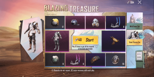 PUBG Mobile: The Blazing Treasure Event Details
