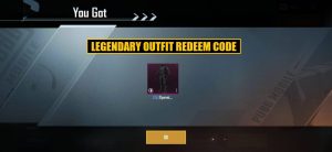 PUBG Mobile Legendary Outfit Redeem Code - July 2020