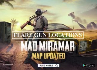PUBG Mobile Miramar Map: Best Flare Gun Locations