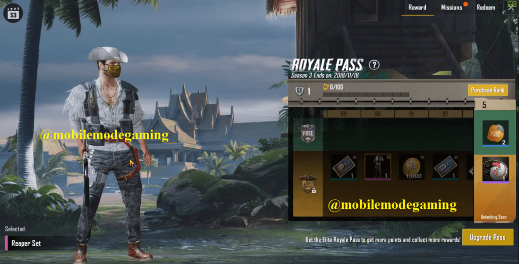 Pubg Mobile All Season Royale Pass Season 1 14 Mobile Mode Gaming