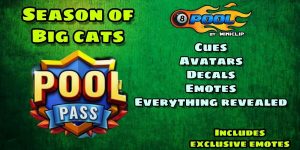 8 Ball Pool: The Cat Season Is Live With New Pool Pass