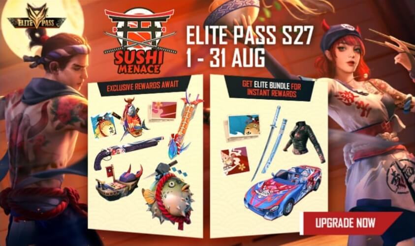 Free Fire Season 28 Elite Pass Release Date Revealed