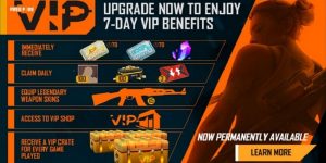Free Fire VIP Event Complete Details: Get VIP Benefits For 7 Days