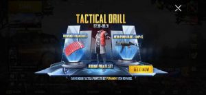 PUBG Mobile: Tactical Drill Event