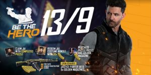 Free Fire '13/9 Be The Hero' Event Complete Details: Free Fire Jai Character and Bundle, Free AK Justice Fighter & Much More