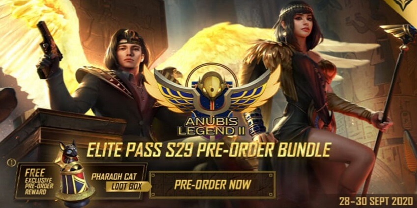 Free Fire Season 29 Elite Pass Anubis Legend Ii Is Up For Pre Order Mobile Mode Gaming