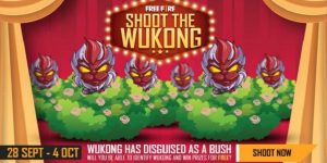 Free Fire Shoot The Wukong Event Complete Details