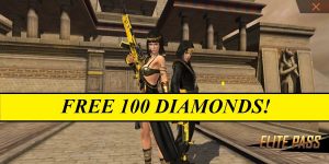 Get Free 100 Diamonds With Free Fire Season 29 (October 2020) Elite Pass