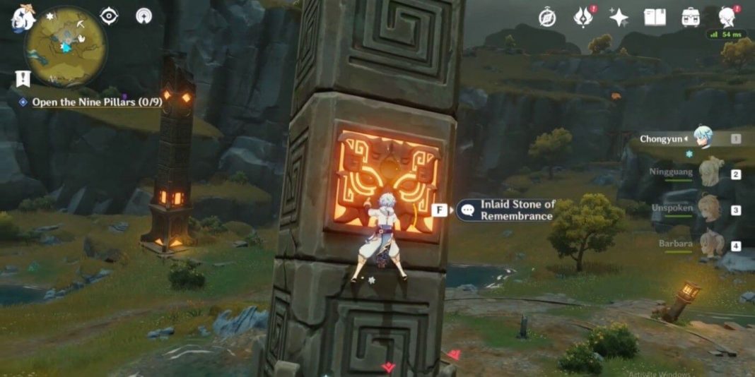 Genshin Impact Find The Stone Of Remembrance Get The First Artifact
