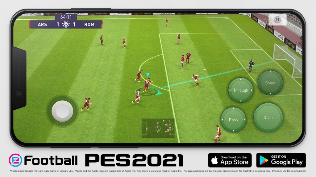 Pes 2021 mobile системные требования на андроид