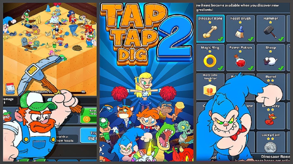 Tap Tap Dig 2 Tips, Cheats, Vidoes and Strategies