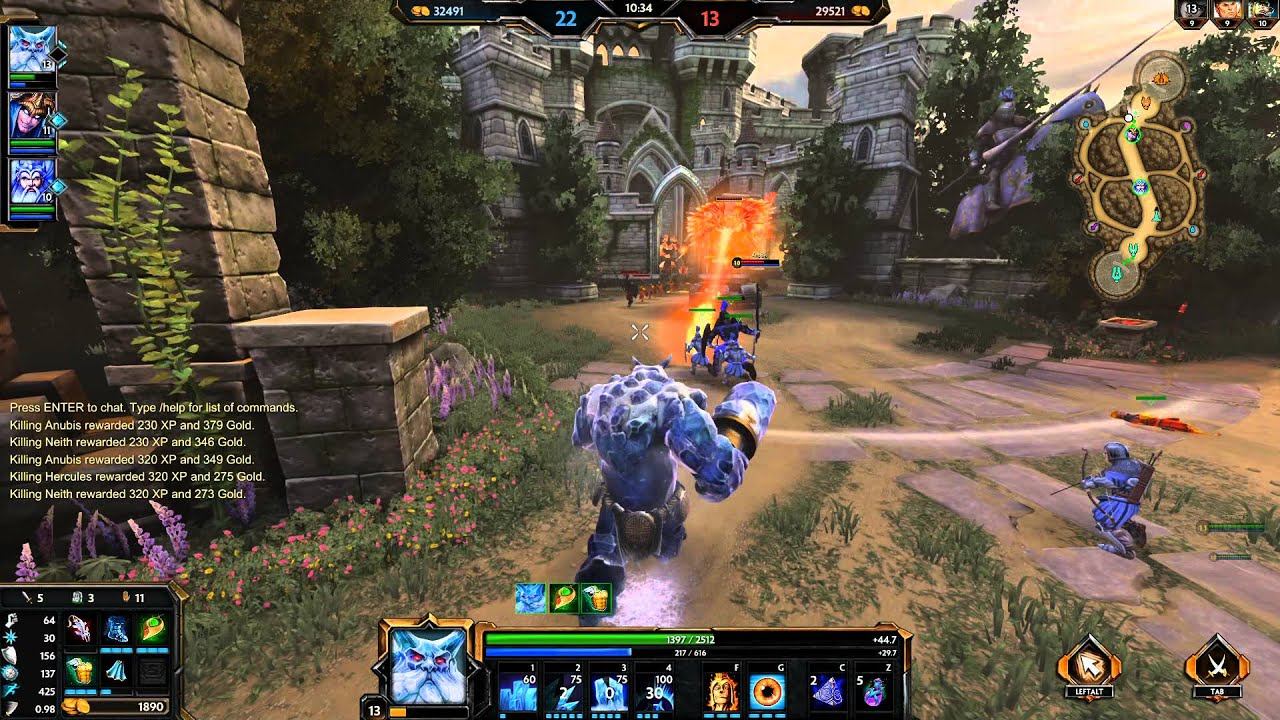 Play Smite Online: How To Earn Favor And Gems