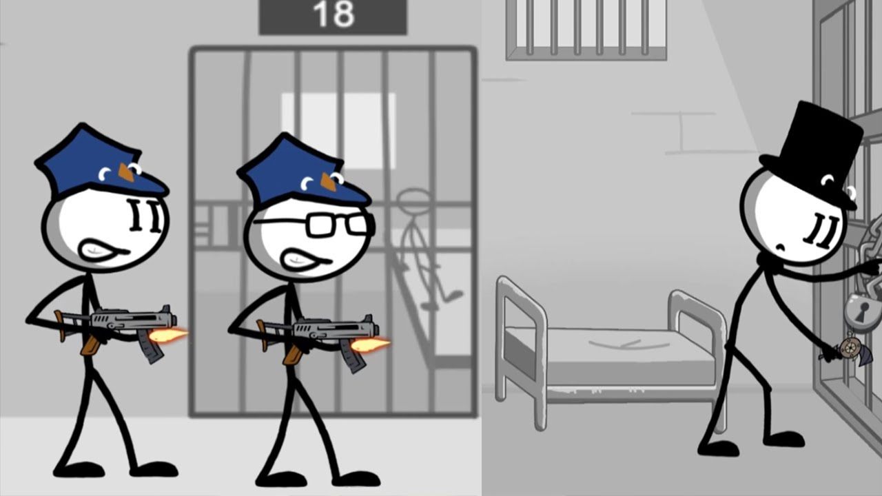 Prison Escape Stickman - Play UNBLOCKED Prison Escape Stickman on