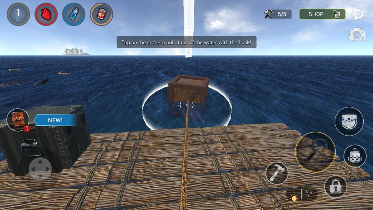 Raft Survival: Ocean Nomad - See How To Get Coins