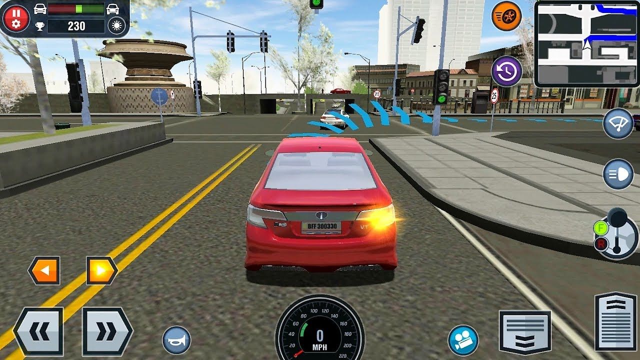 Advertise on Car Driving School Simulator Android App - ADspot