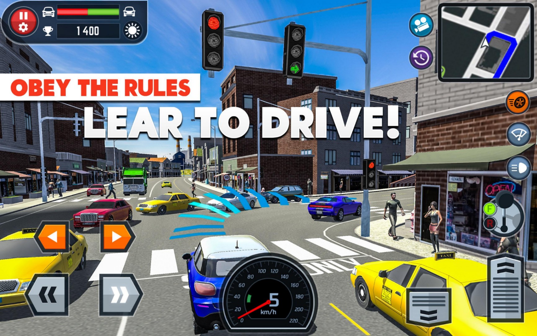  Car Driving School Simulator